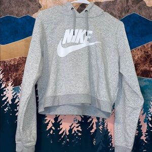 Nike cropped sweatshirt